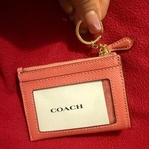 Coach card holder
